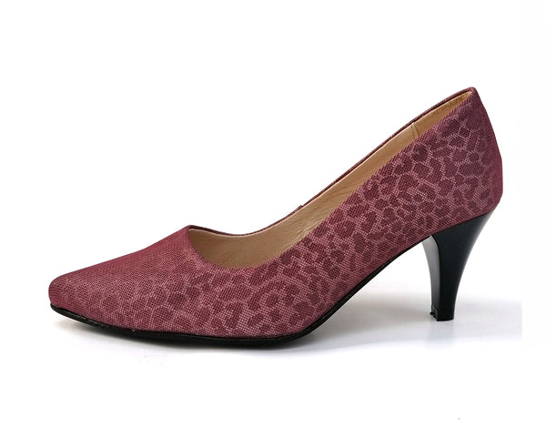 Bordeaux with printed MESH pumps