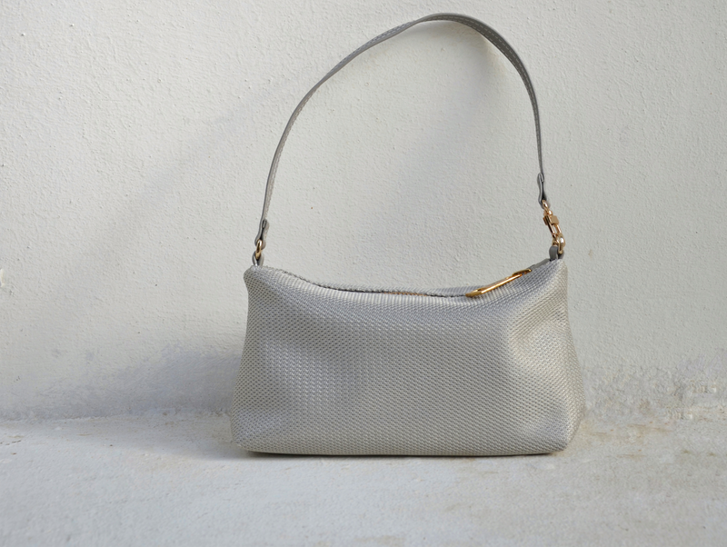 SOLD OUT - Mini MESH Bag - Silver