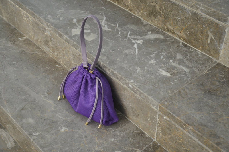 Purple MESH BAG